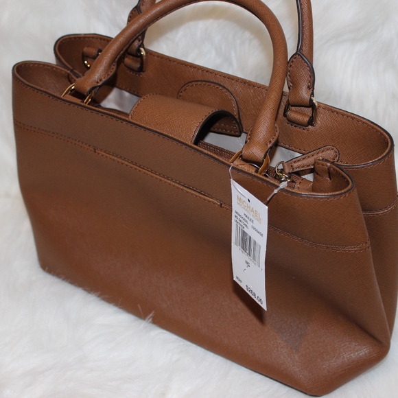 michael kors hailee crossgrain leather satchel